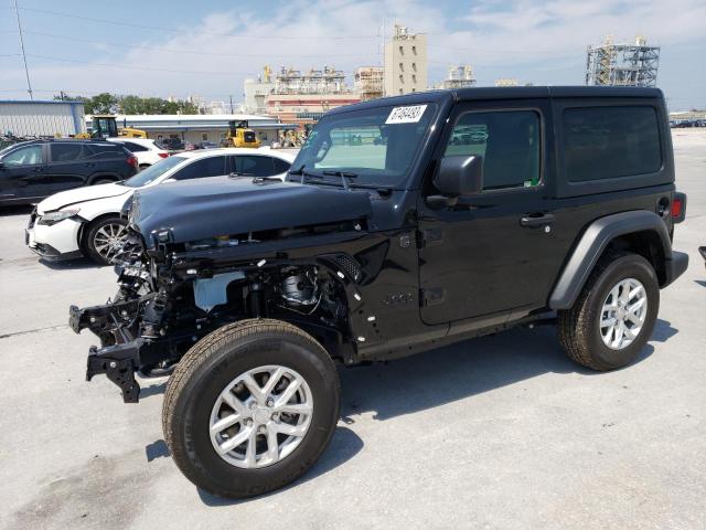 1C4GJXAN2PW675371 - 2023 JEEP WRANGLER SPORT BLACK photo 1