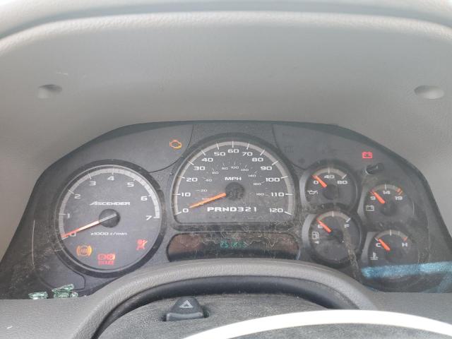 4NUDS13S662702565 - 2006 ISUZU ASCENDER S WHITE photo 9