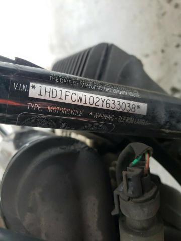 1HD1FCW102Y633038 - 2002 HARLEY-DAVIDSON FLHTCUI ბურგუნდია ფოტო 10