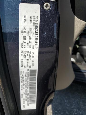 2C4RC1BG8ER174538 - 2014 CHRYSLER TOWN & COU TOURING BLUE photo 13