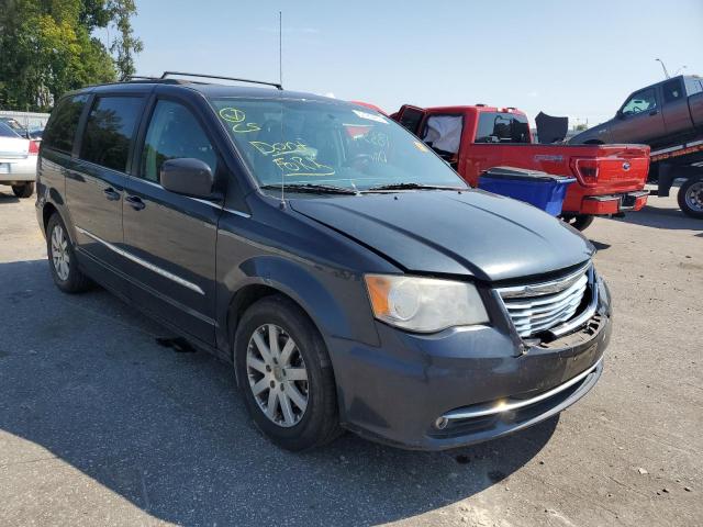 2C4RC1BG8ER174538 - 2014 CHRYSLER TOWN & COU TOURING BLUE photo 4