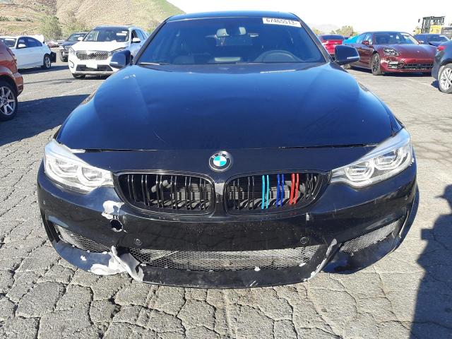WBA4J1C51JBG77558 - 2018 BMW 430I GRAN COUPE BLACK photo 5