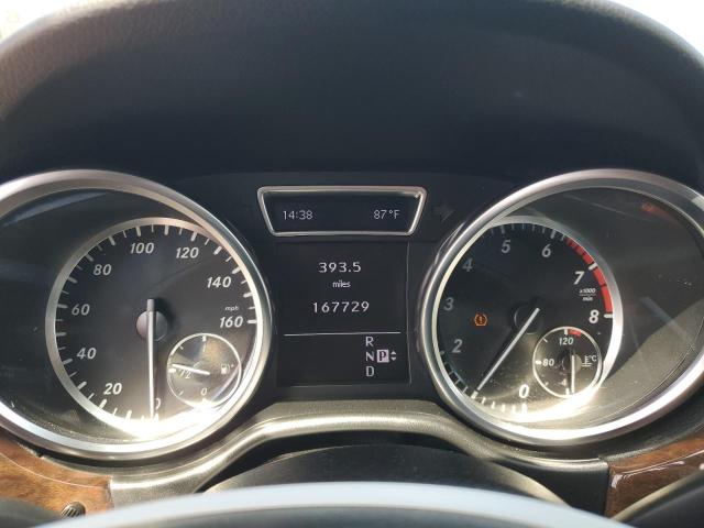 4JGDA5HB5CA025410 - 2012 MERCEDES-BENZ ML 350 4MATIC GRAY photo 9