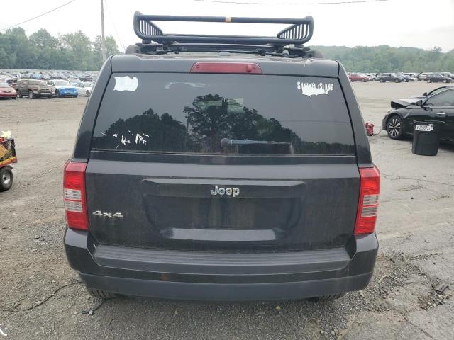 1C4NJRBB7ED616462 - 2014 JEEP PATRIOT SPORT BLACK photo 6