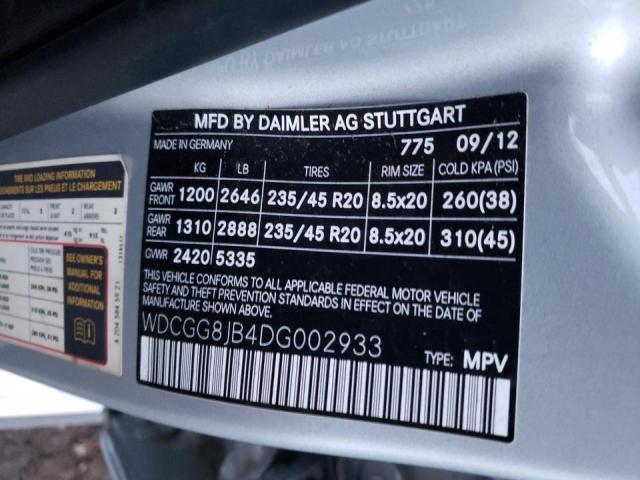 WDCGG8JB4DG002933 - 2013 MERCEDES-BENZ GLK 350 4MATIC SILVER photo 13