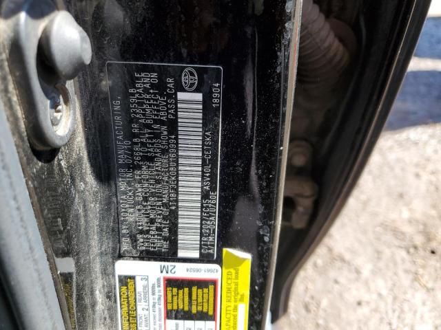 4T1BF3EK0BU169994 - 2011 TOYOTA CAMRY BASE 黑色 照片 12