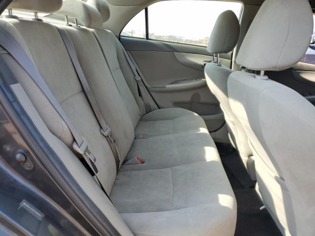 1NXBU4EE0AZ380956 - 2010 TOYOTA COROLLA BASE GRAY photo 10