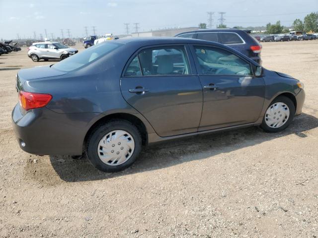 1NXBU4EE0AZ380956 - 2010 TOYOTA COROLLA BASE GRAY photo 3