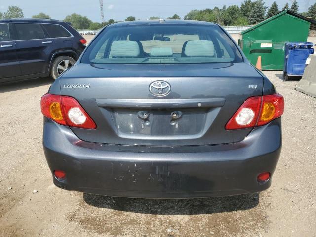 1NXBU4EE0AZ380956 - 2010 TOYOTA COROLLA BASE GRAY photo 6