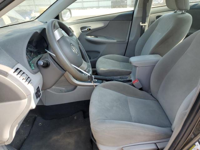 1NXBU4EE0AZ380956 - 2010 TOYOTA COROLLA BASE GRAY photo 7