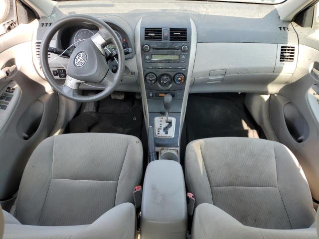 1NXBU4EE0AZ380956 - 2010 TOYOTA COROLLA BASE GRAY photo 8