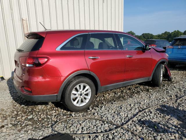 5XYPG4A34KG574396 - 2019 KIA SORENTO L RED photo 3