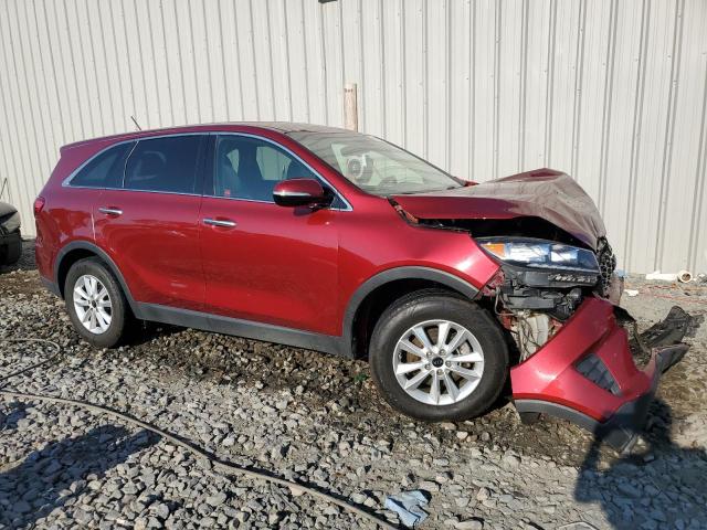 5XYPG4A34KG574396 - 2019 KIA SORENTO L RED photo 4