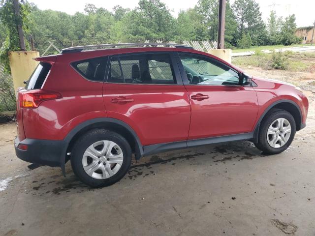 2T3BFREV3DW025539 - 2013 TOYOTA RAV4 LE RED photo 3
