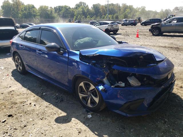 2HGFE2F58NH556474 - 2022 HONDA CIVIC SPORT ლურჯი ფოტო 4