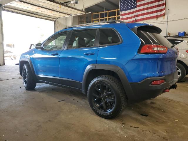 1C4PJMBS1HW638333 - 2017 JEEP CHEROKEE TRAILHAWK 蓝色 照片 2
