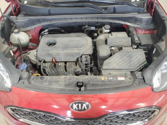 KNDPN3AC0L7799185 - 2020 KIA SPORTAGE EX RED photo 11