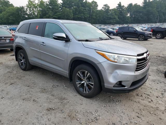5TDJKRFH0GS265850 - 2016 TOYOTA HIGHLANDER XLE SILVER photo 4