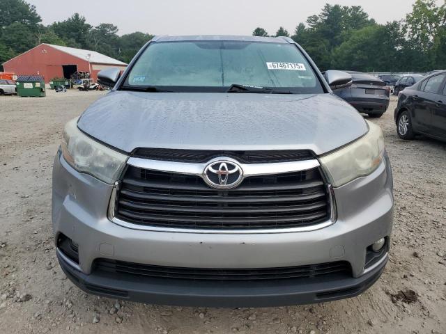 5TDJKRFH0GS265850 - 2016 TOYOTA HIGHLANDER XLE SILVER photo 5