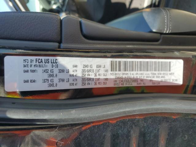 1C4RJFBG9JC508856 - 2018 JEEP GRAND CHER LIMITED 黑色 照片 13