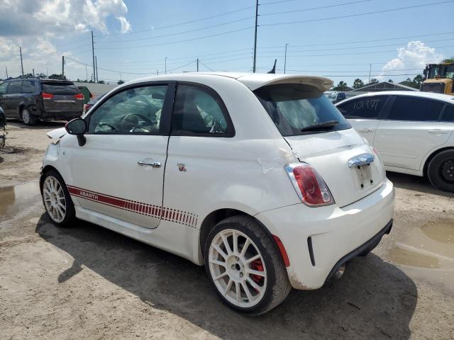 3C3CFFFH3FT504568 - 2015 FIAT 500 ABARTH WHITE photo 2