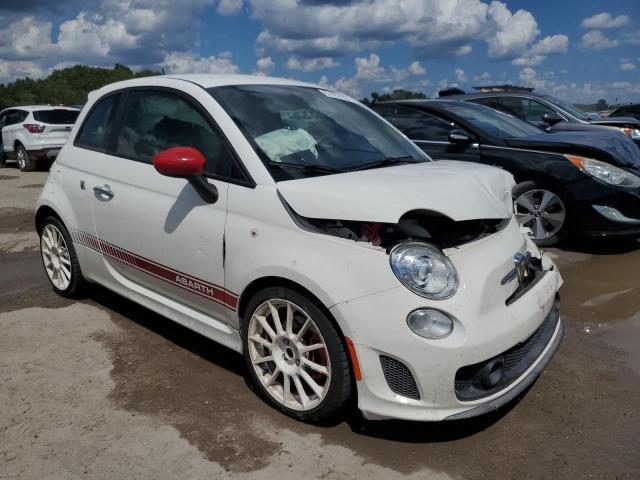 3C3CFFFH3FT504568 - 2015 FIAT 500 ABARTH WHITE photo 4