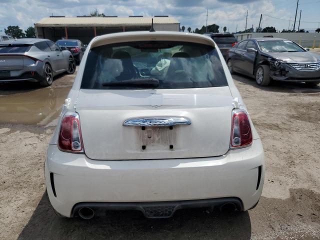 3C3CFFFH3FT504568 - 2015 FIAT 500 ABARTH WHITE photo 6