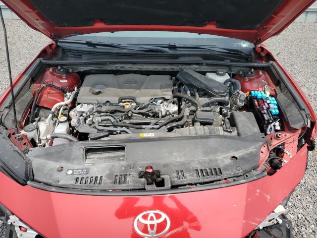 4T1DBADK1SU001727 - 2025 TOYOTA CAMRY XSE RED photo 11