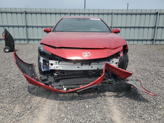 4T1DBADK1SU001727 - 2025 TOYOTA CAMRY XSE RED photo 5