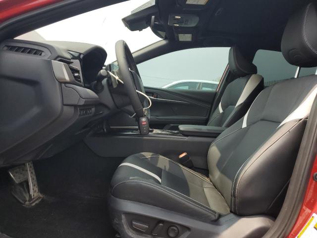 4T1DBADK1SU001727 - 2025 TOYOTA CAMRY XSE RED photo 7