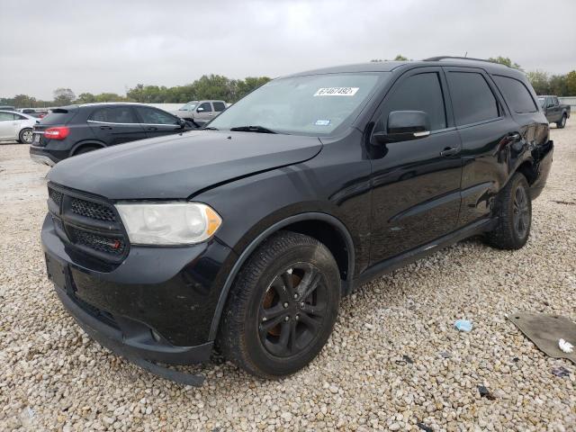 1C4RDHDG5DC539249 - 2013 DODGE DURANGO CREW BLACK photo 1