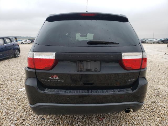 1C4RDHDG5DC539249 - 2013 DODGE DURANGO CREW BLACK photo 6