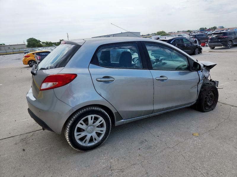 JM1DE1KY7C0139669 - 2012 MAZDA MAZDA2 SILVER photo 3