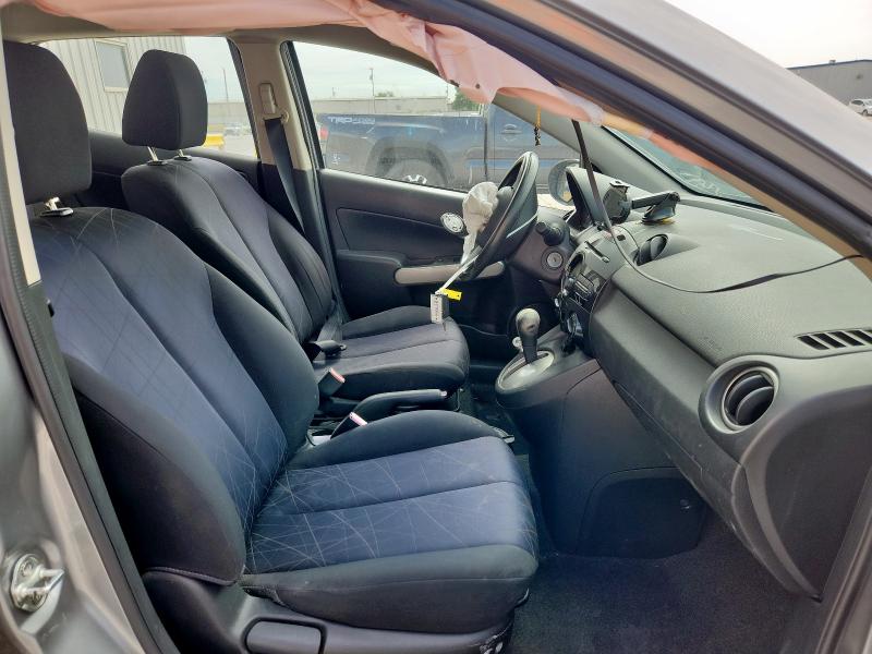 JM1DE1KY7C0139669 - 2012 MAZDA MAZDA2 SILVER photo 7