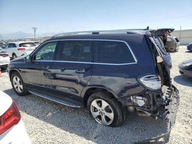 4JGDF6EE5JB015280 - 2018 MERCEDES-BENZ GLS 450 4MATIC BLUE photo 2
