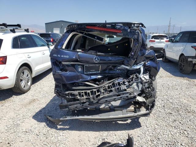 4JGDF6EE5JB015280 - 2018 MERCEDES-BENZ GLS 450 4MATIC BLUE photo 6