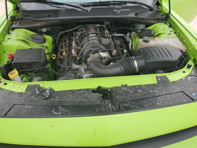 2C3CDZBT1PH578566 - 2023 DODGE CHALLENGER R/T GREEN photo 11