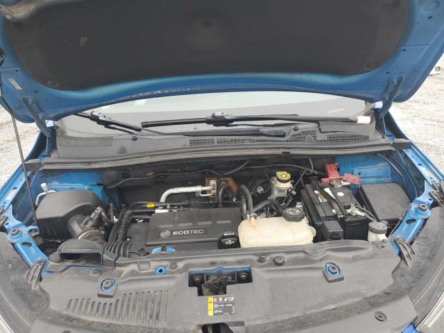 KL4CJASB1JB574640 - 2018 BUICK ENCORE PREFERRED BLUE photo 11