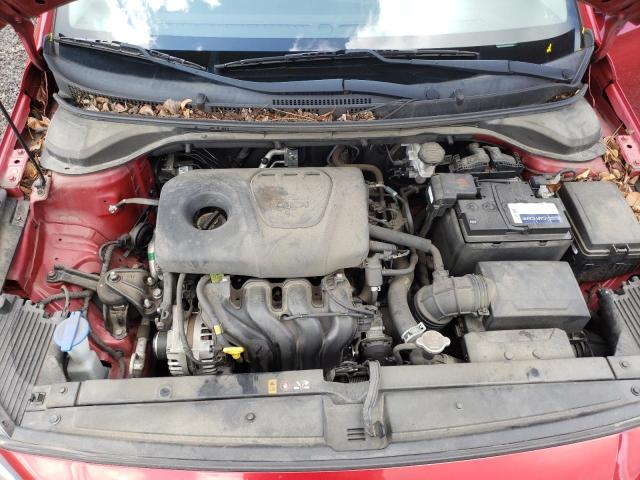 3KPC24A30JE028624 - 2018 HYUNDAI ACCENT SE RED photo 11