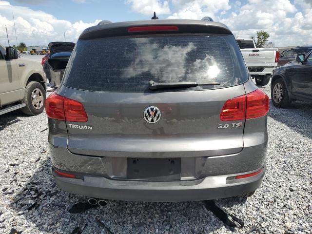 WVGAV7AX7FW612448 - 2015 VOLKSWAGEN TIGUAN S GRAY photo 6
