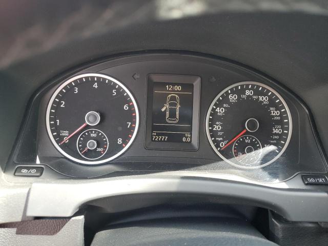 WVGAV7AX7FW612448 - 2015 VOLKSWAGEN TIGUAN S GRAY photo 9