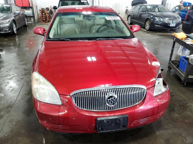 1G4HD57268U172710 - 2008 BUICK LUCERNE CXL RED photo 5