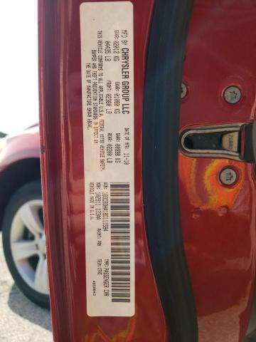 1B3CB3HA1BD111594 - 2011 DODGE CALIBER MAINSTREET BURGUNDY photo 13