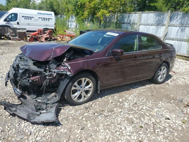 3FAHP0HG2CR229418 - 2012 FORD FUSION SE MAROON photo 1