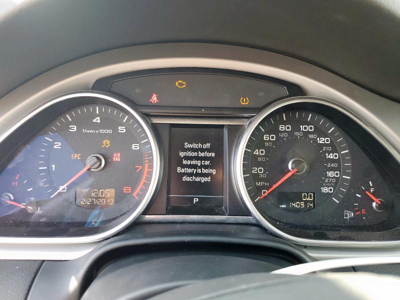 WA1LGAFEXFD002609 - 2015 AUDI Q7 PREMIUM PLUS GRAY photo 9