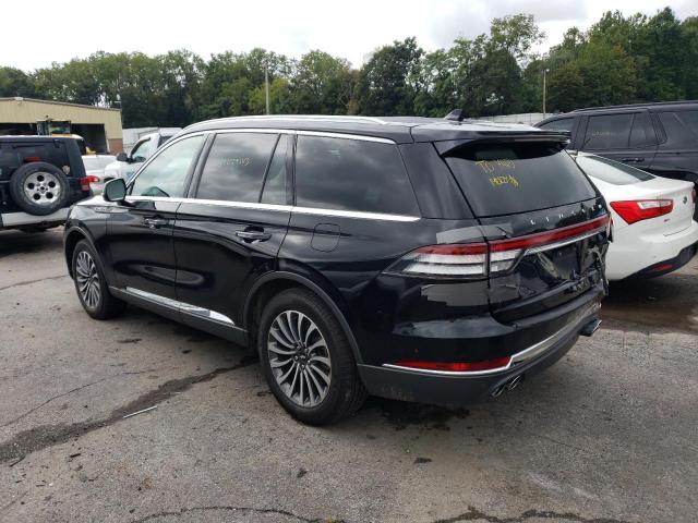 5LM5J7XC6LGL01386 - 2020 LINCOLN AVIATOR RESERVE BLACK photo 2