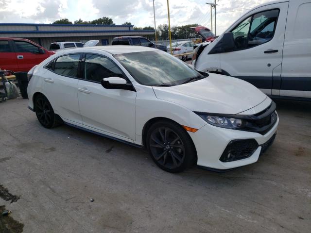 SHHFK7G46HU228554 - 2017 HONDA CIVIC SPORT WHITE photo 4