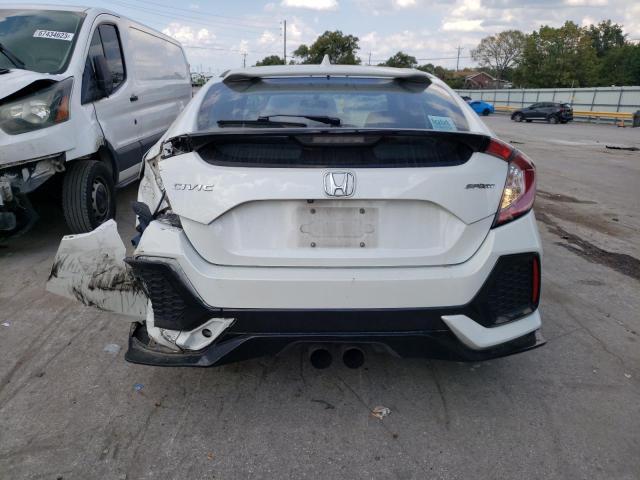 SHHFK7G46HU228554 - 2017 HONDA CIVIC SPORT WHITE photo 6