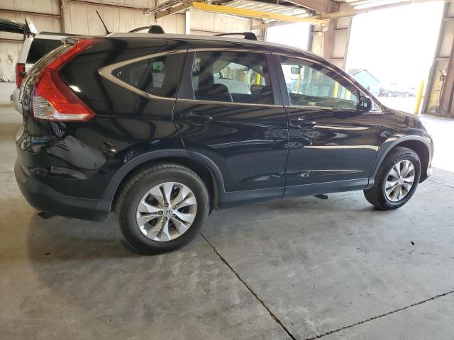 2HKRM4H76DH677664 - 2013 HONDA CR-V EXL BLACK photo 3