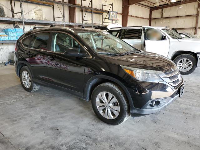 2HKRM4H76DH677664 - 2013 HONDA CR-V EXL BLACK photo 4